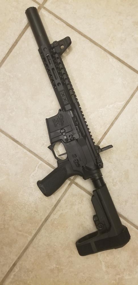 NBS 5" .300 BLK 1:7 Micro Black Nitride Barrel - Customer Photo From Stephen Luk