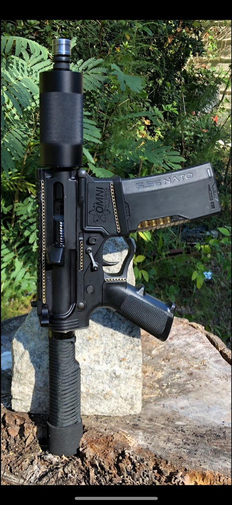 NBS 5" 5.56 NATO 1:5 Micro Black Nitride Barrel - Customer Photo From Dustin Galland