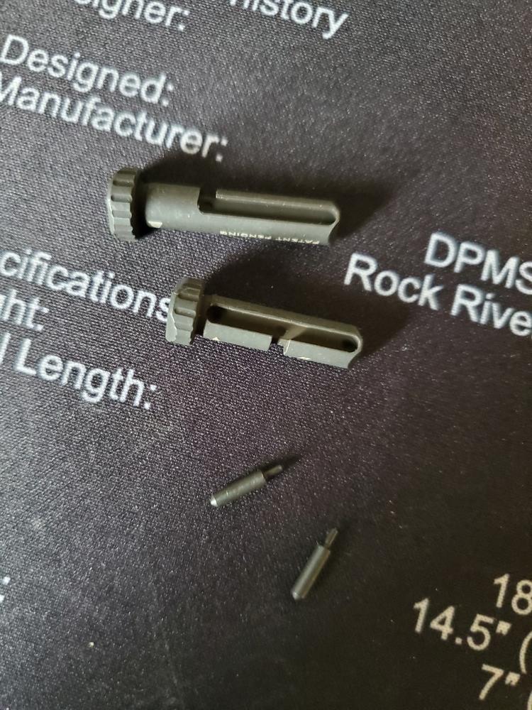 Strike Industries AR-15 Shift Pins - Black - Customer Photo From Jake Landsiedel