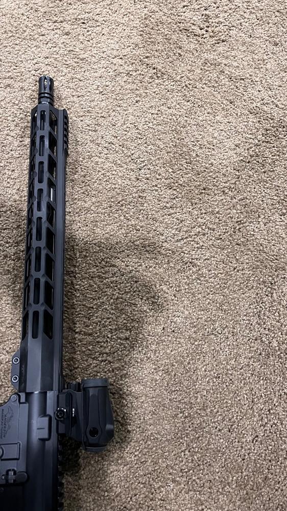 NBS AR-15 Ultralight M-LOK Free Float Handguard - 15" - Customer Photo From Robert Thoma