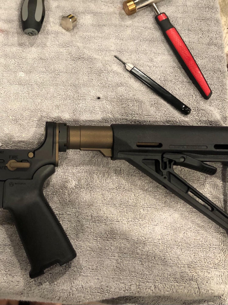 Aero Precision AR-15 Carbine Receiver Extension / Buffer Tube - Customer Photo From Jordan Oubre