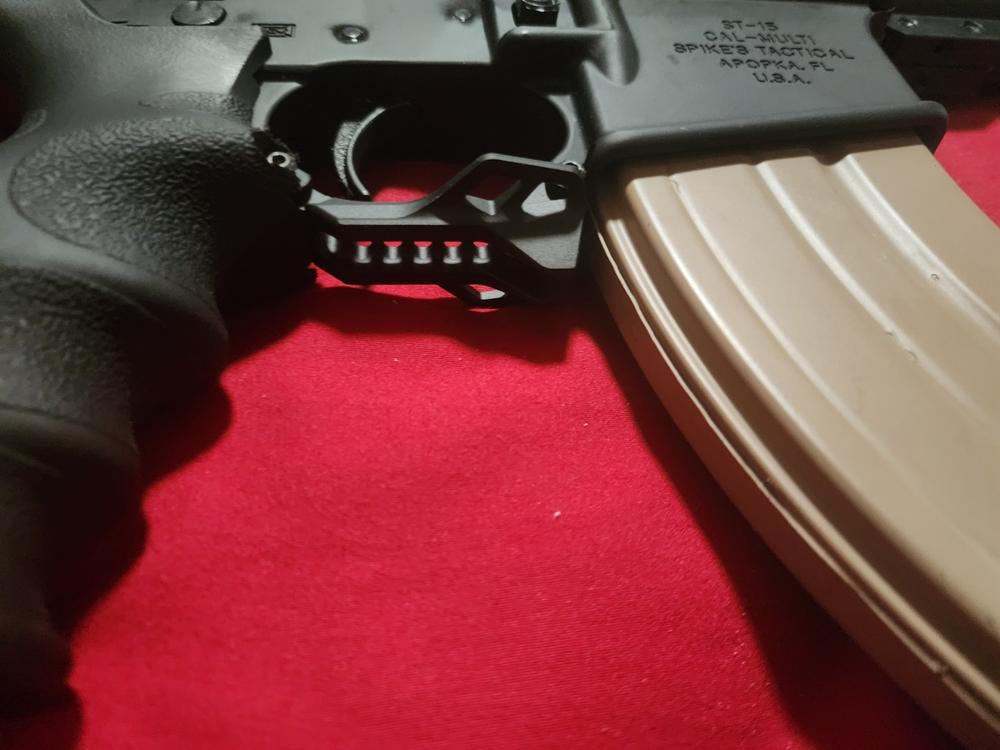 Strike Industries Cobra Billet Aluminum Trigger Guard - Black - Customer Photo From Jose Mayoral Hernandez