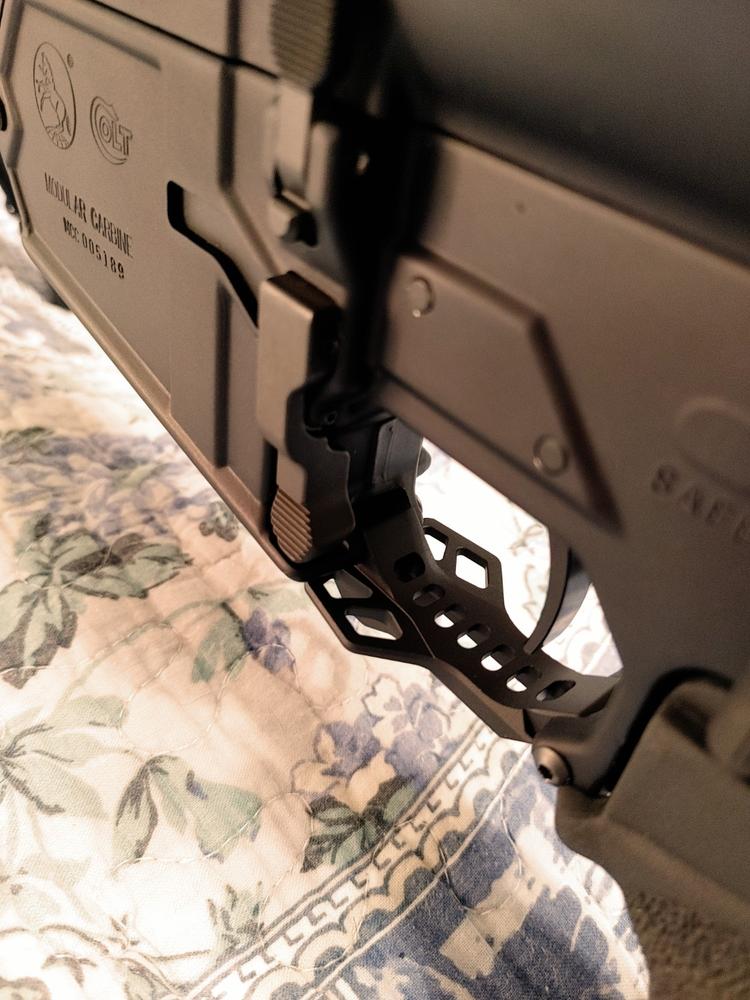 Strike Industries Cobra Billet Aluminum Trigger Guard - Black - Customer Photo From Jared Berkowitz