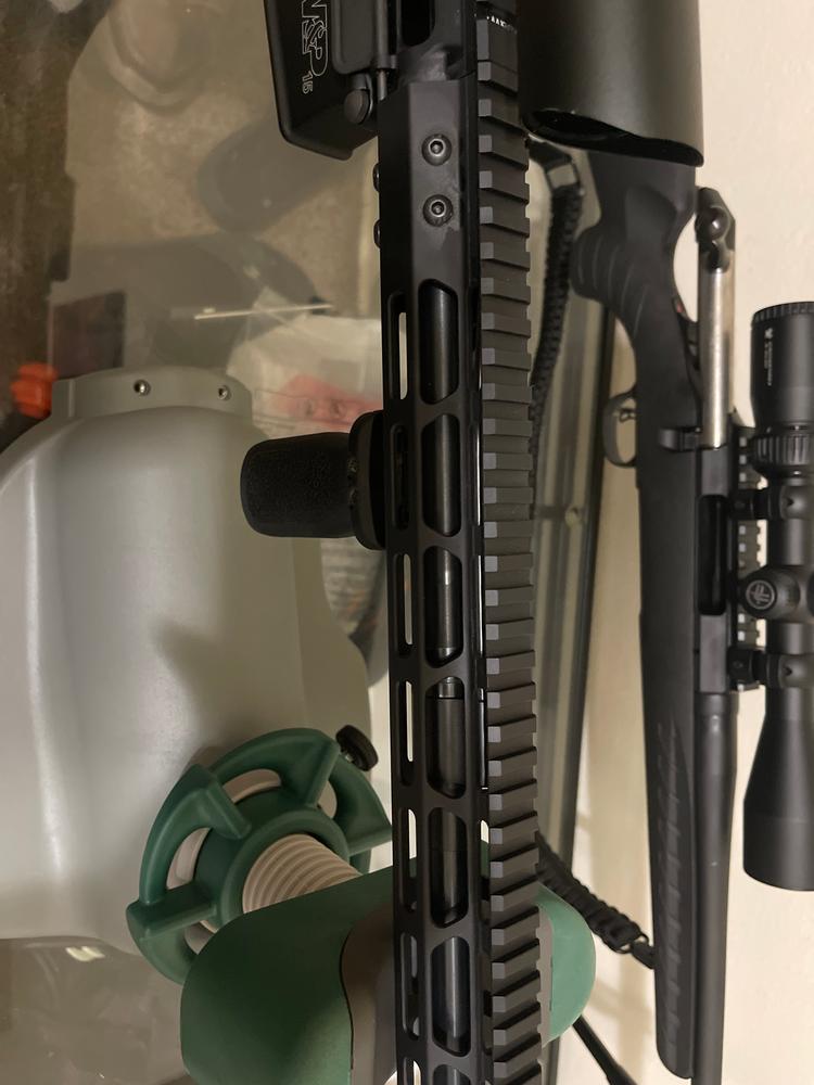 Foxtrot Mike Products Ultra Light Free Float M-LOK AR-15 Handguard - Customer Photo From Corey Austin