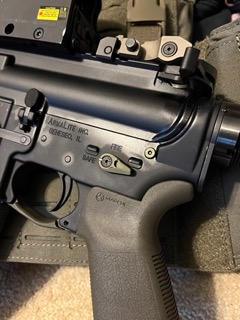 Strike Industries Strike Flip Switch Ambidextrous Safety Selector - OD Green - Customer Photo From Jeremy Pafford