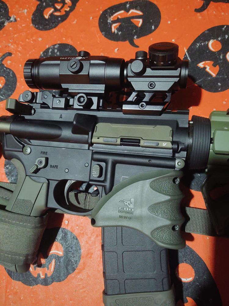 Strike Industries AR Billet Ultimate Dust Cover - OD Green - Customer Photo From Thomas 