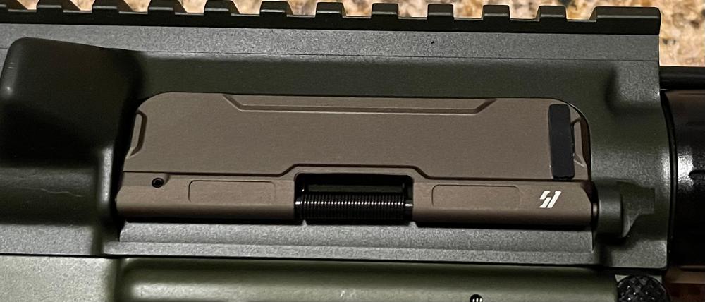 Strike Industries AR Billet Ultimate Dust Cover - OD Green - Customer Photo From Brett Maxwell