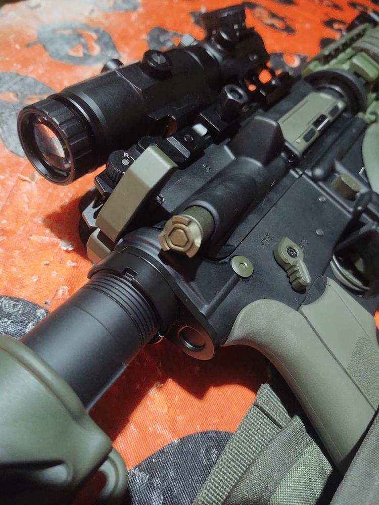 Strike Industries Forward Assist - OD Green - Customer Photo From Thomas