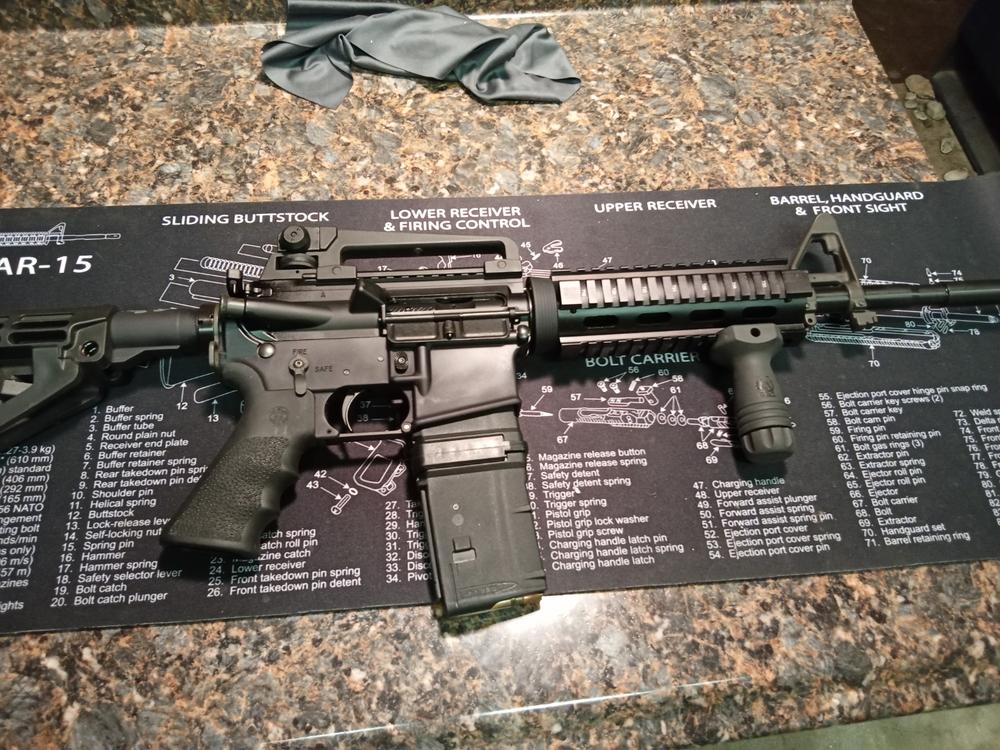 Aero Precision AR-15 Complete Upper, 16" 5.56 Carbine Barrel with Pinned FSB & M4 Handguard - Customer Photo From Scott Strilkauskas