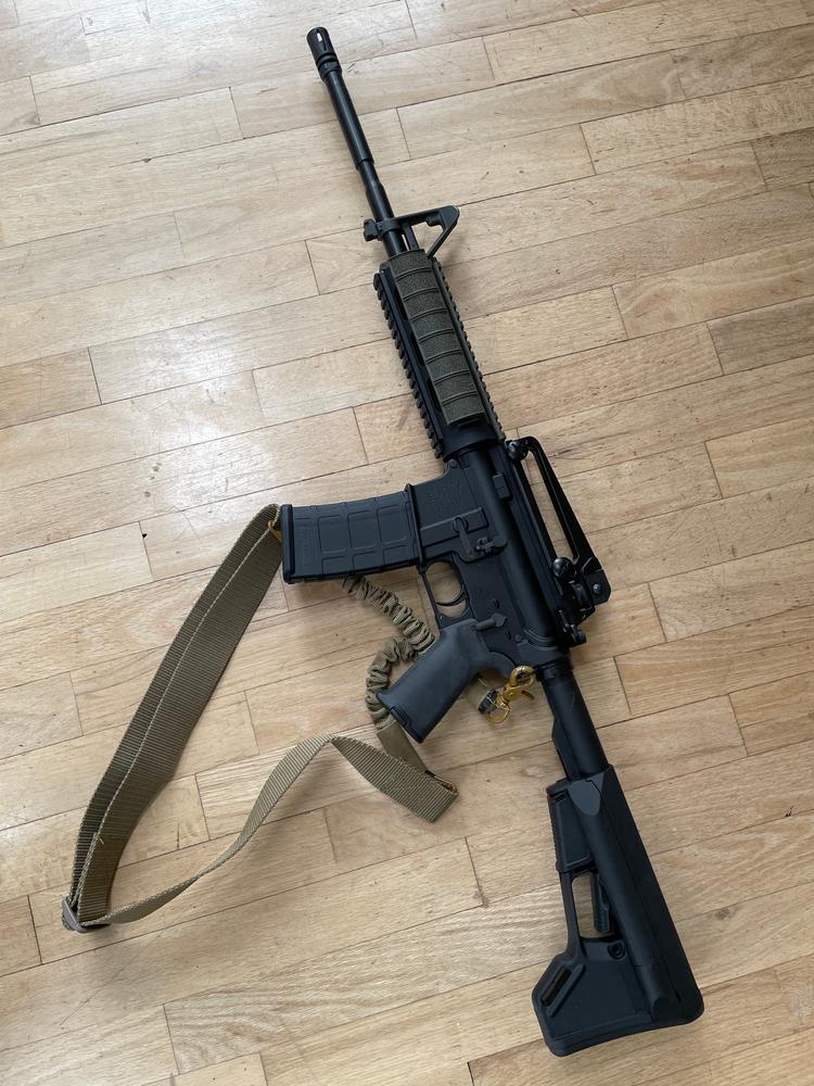 Aero Precision AR-15 Complete Upper, 16" 5.56 Carbine Barrel with Pinned FSB & M4 Handguard - Customer Photo From AMW