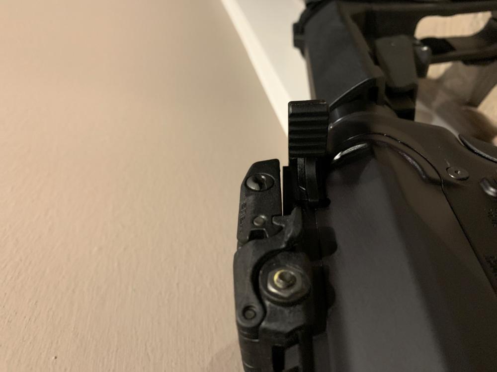 Strike Industries Extended Charging Handle Latch - Black - Customer Photo From Joshua Willis