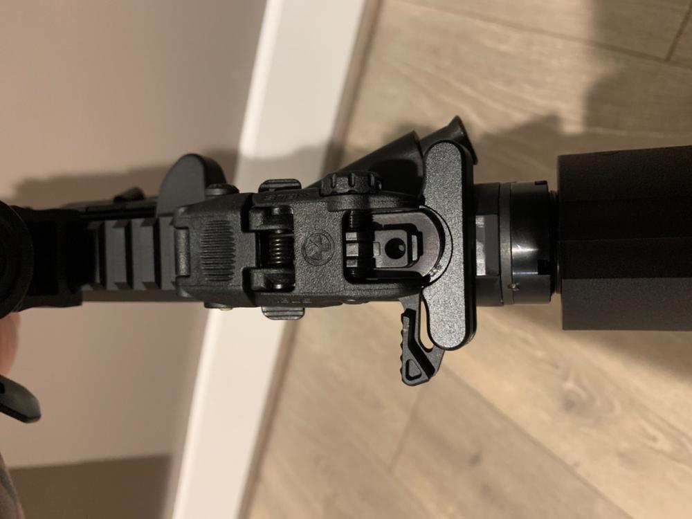 Strike Industries Extended Charging Handle Latch - Black - Customer Photo From Joshua Willis