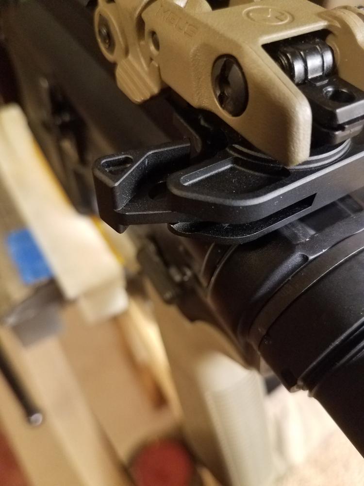 Strike Industries Extended Charging Handle Latch - Black - Customer Photo From Jim Verweire