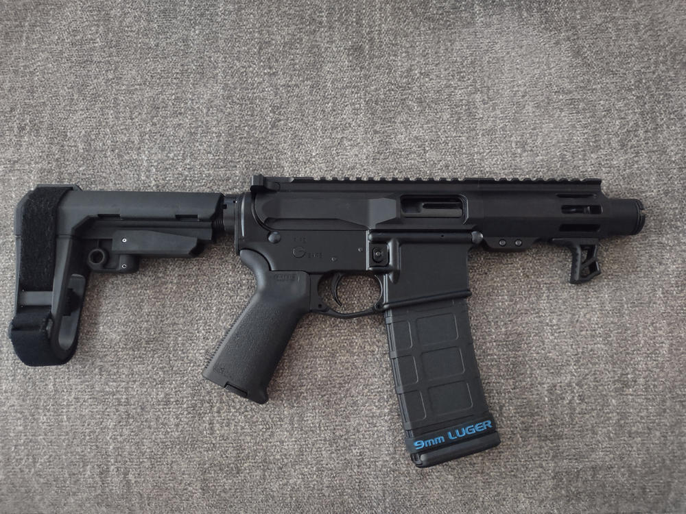 Mean Arms ENDOMAG - 9MM - Customer Photo From Mark Gibson