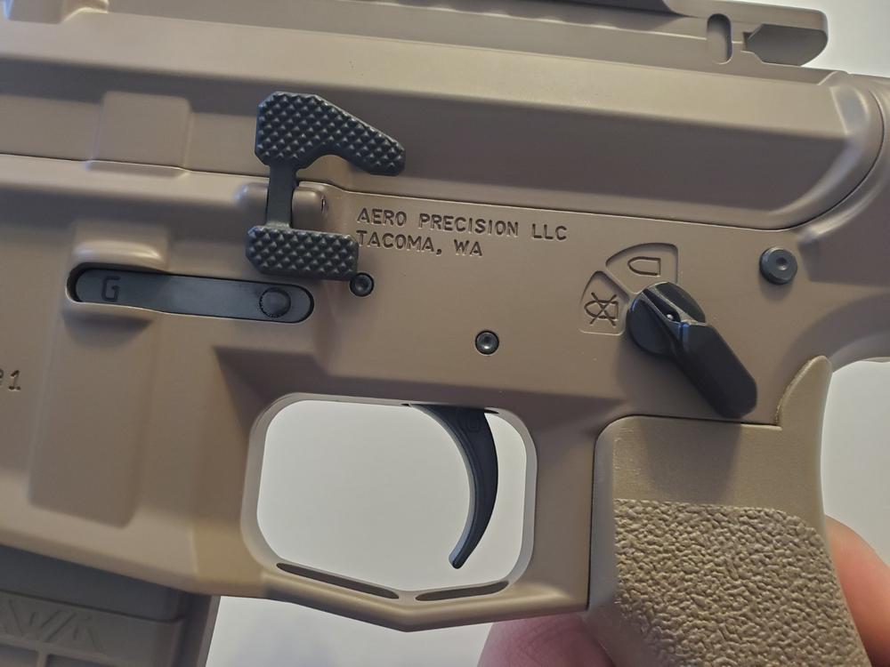 Geissele Ultra Duty Lower Parts Kit - Black - Customer Photo From Shelton Foos