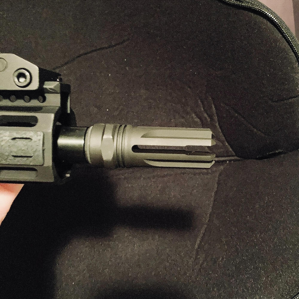 Strike Industries Venom Flash Hider for .223/5.56 - Customer Photo From Matthew Kornegay