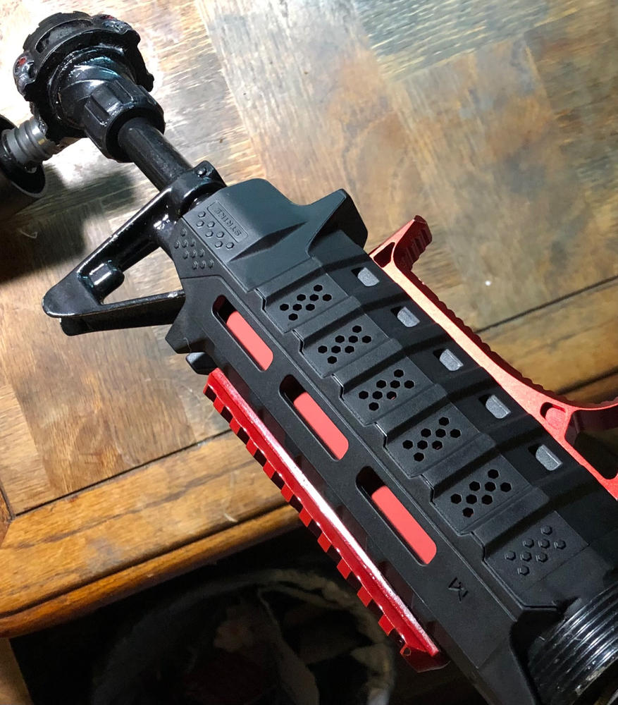 Strike Industries Carbine  Handguard - Black/Red - Customer Photo From Dustin Galland