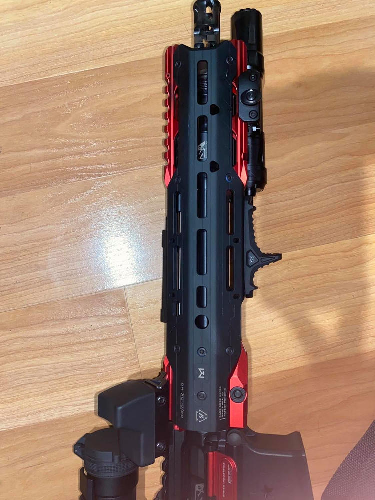 Strike Industries GRIDLOK M-LOK Handguard Assembly - 11", Black/Red - Customer Photo From Dzung Nguyen