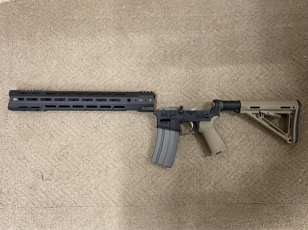 Strike Industries GRIDLOK M-LOK Handguard Assembly - 17", Black - Customer Photo From Geoffrey Anderson