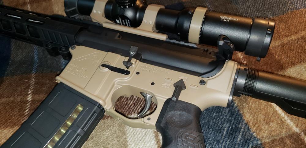 Strike Industries ISO-Tab for Phantom Latchless Charging Handles (Red, Blue, FDE or Black) - Black - Customer Photo From Craig Adams