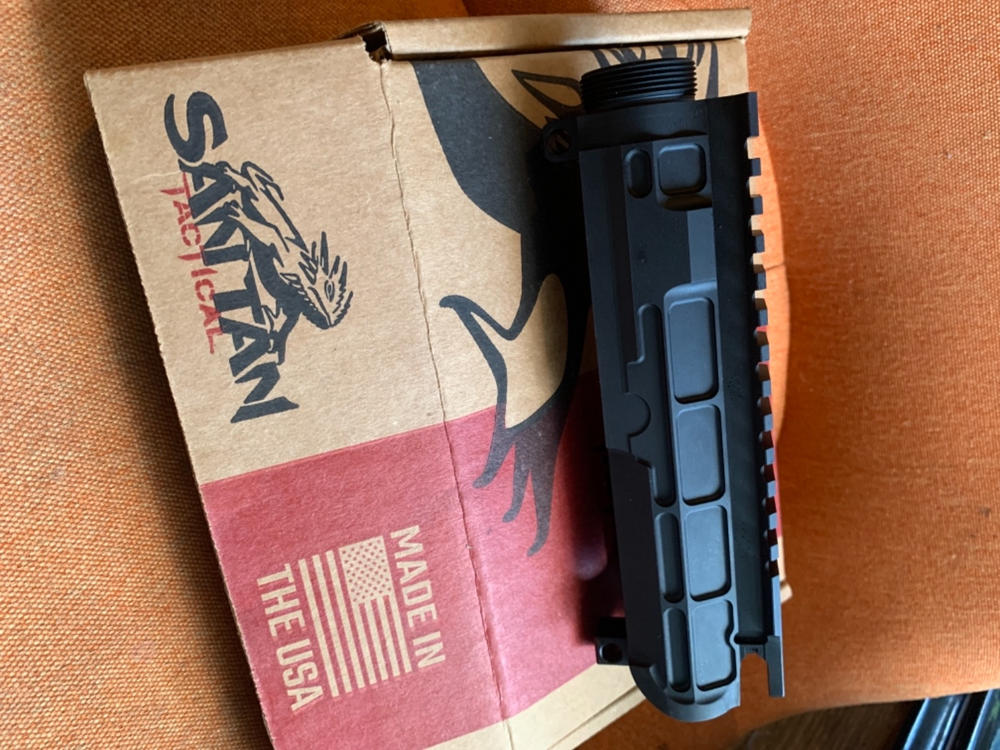 San Tan Tactical Pillar Billet Upper Receiver - Customer Photo From Melissa Lafferty