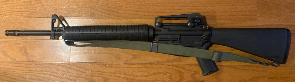 Aero Precision AR15 20" Rifle 5.56 Complete Upper w/ Pinned FSB & A2 Handguard - Customer Photo From Lennie McDonald