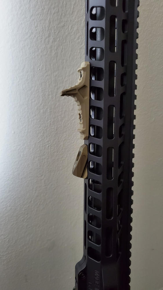 Strike Industries LINK Angled QD Mount - FDE - Customer Photo From JANSEN RETIALO