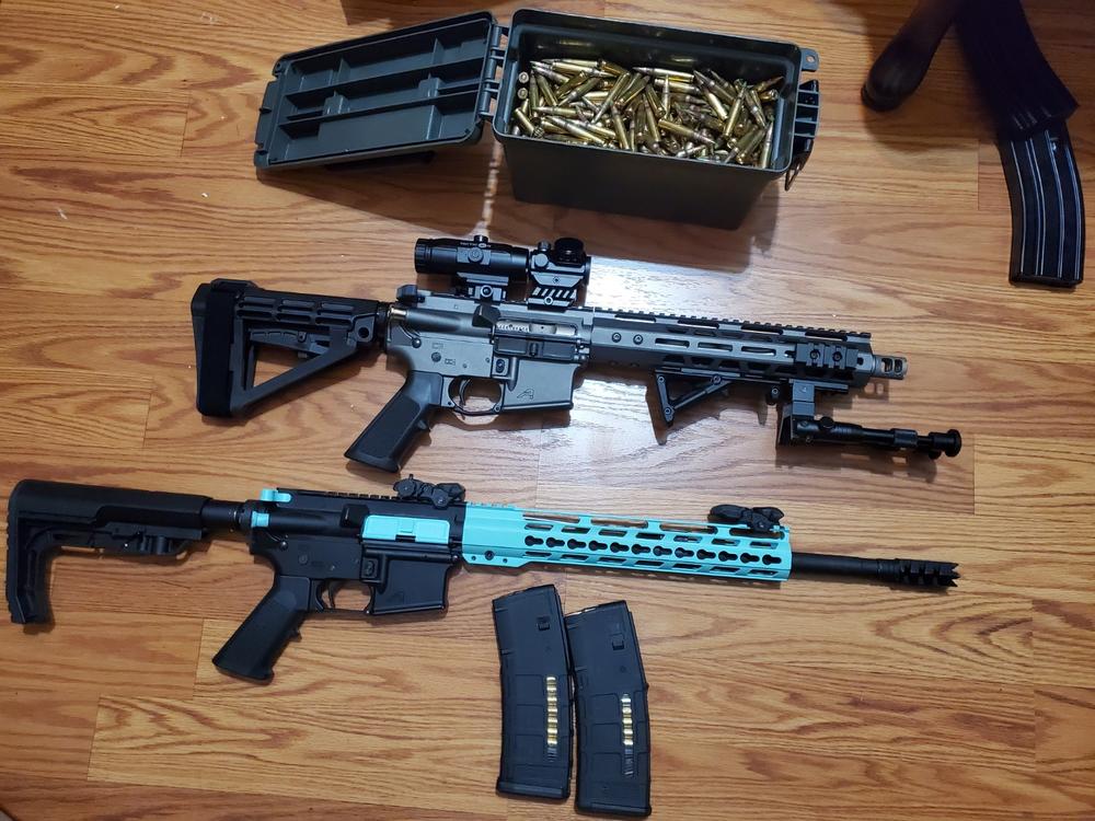 Aero Precision AR-15 Gen 2 Receiver Set - Customer Photo From David Le