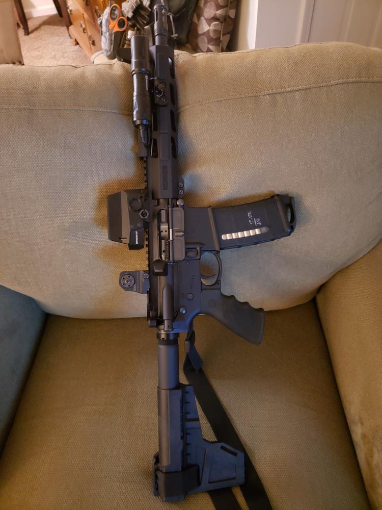 Strike Industries M-LOK Rail Covers - V1 - (Black, FDE) - Black - Customer Photo From Jerry Bradberry