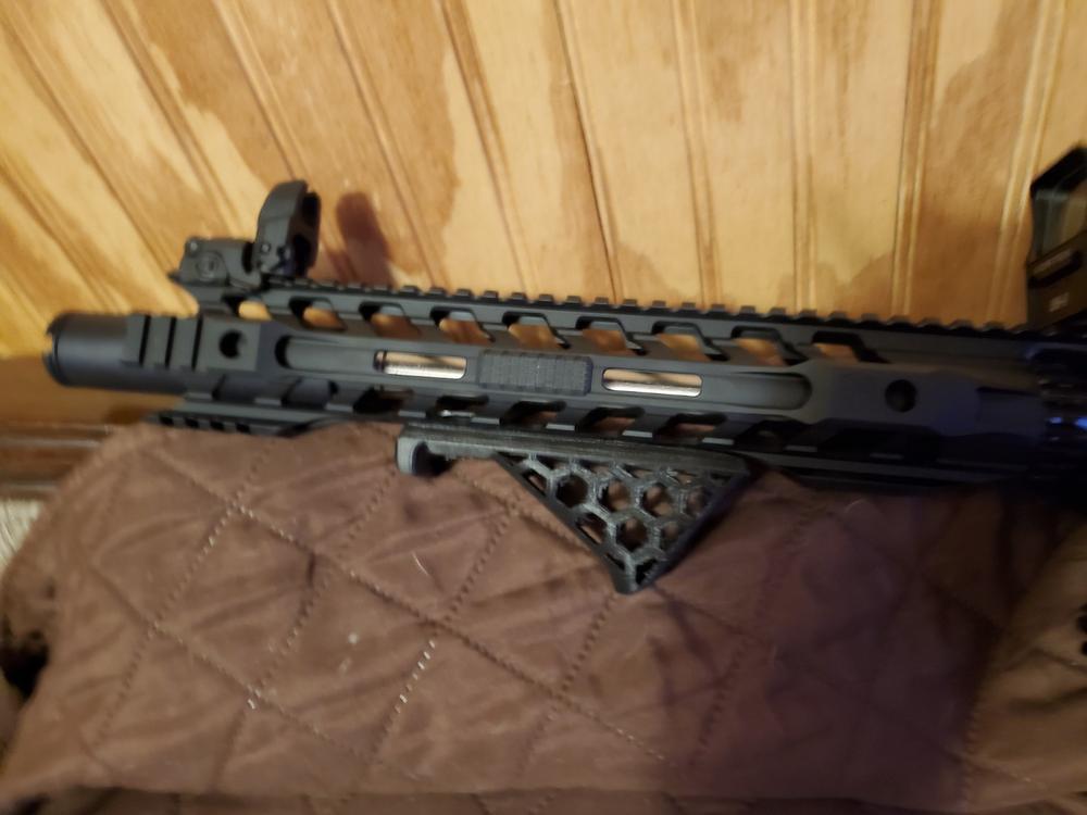 Strike Industries M-LOK Rail Covers - V2 - (Black, FDE) - Black - Customer Photo From Mark Sigmon