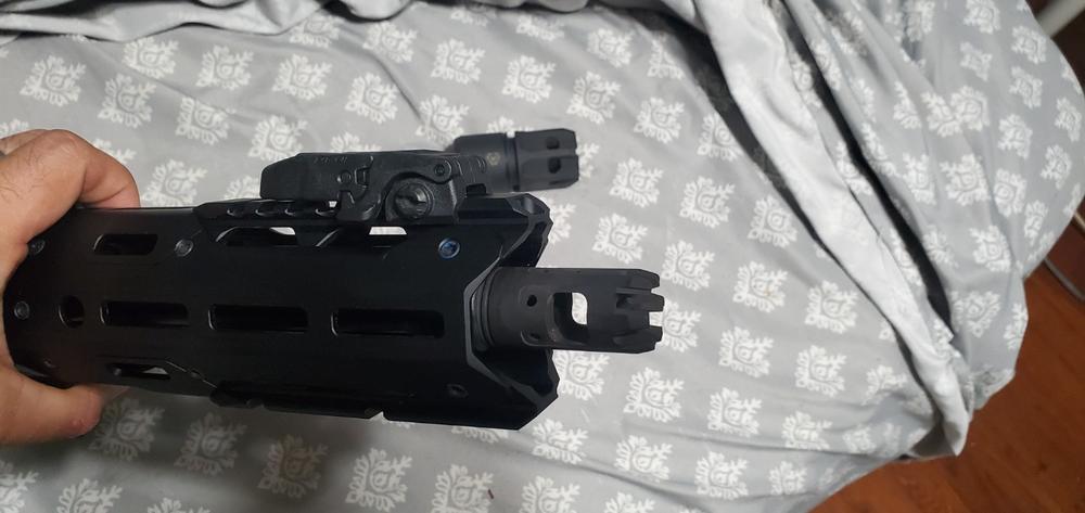 Strike Industries Mini King Comp Compensator for 9MM - Customer Photo From Earnest Smith