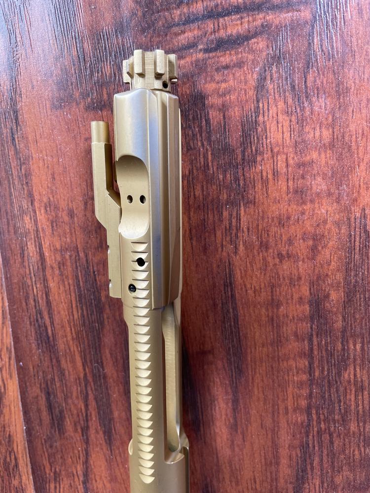 Toolcraft .223/5.56/300 BLK M16 Profile Bolt Carrier Group - TiN - Customer Photo From Benjamin Blevins