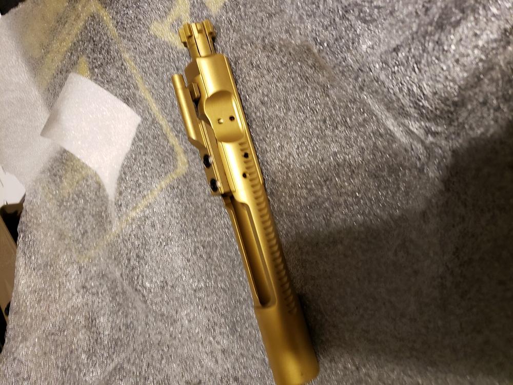 Toolcraft .223/5.56/300 BLK M16 Profile Bolt Carrier Group - TiN - Customer Photo From mark m.