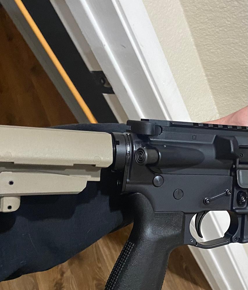 NBS Budget AR-15 Mil-Spec Charging Handle - Customer Photo From Jordan 