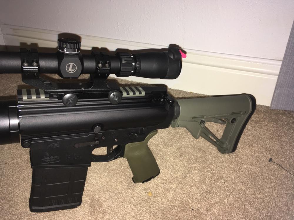 NBS Billet AR-10 / LR308 Extended Latch Charging Handle - Customer Photo From joshua smith