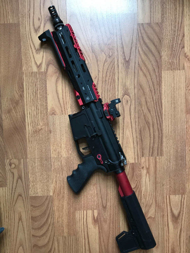 Strike Industries REX Riser - Red - Customer Photo From Clint Hunter