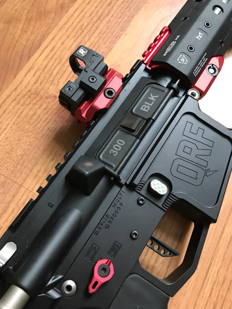 Strike Industries REX Riser - Red - Customer Photo From Clint Hunter