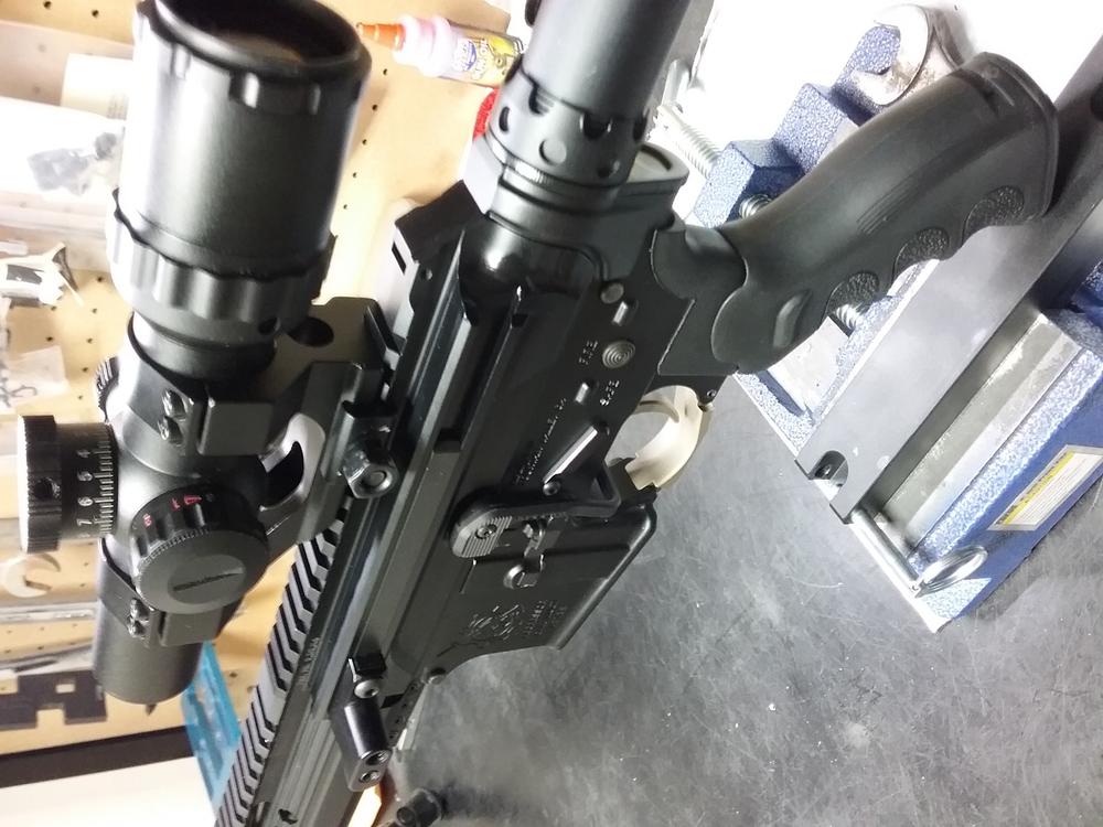 New Frontier Billet C-4 Side Charging Upper Receiver - Customer Photo From Andre Flores