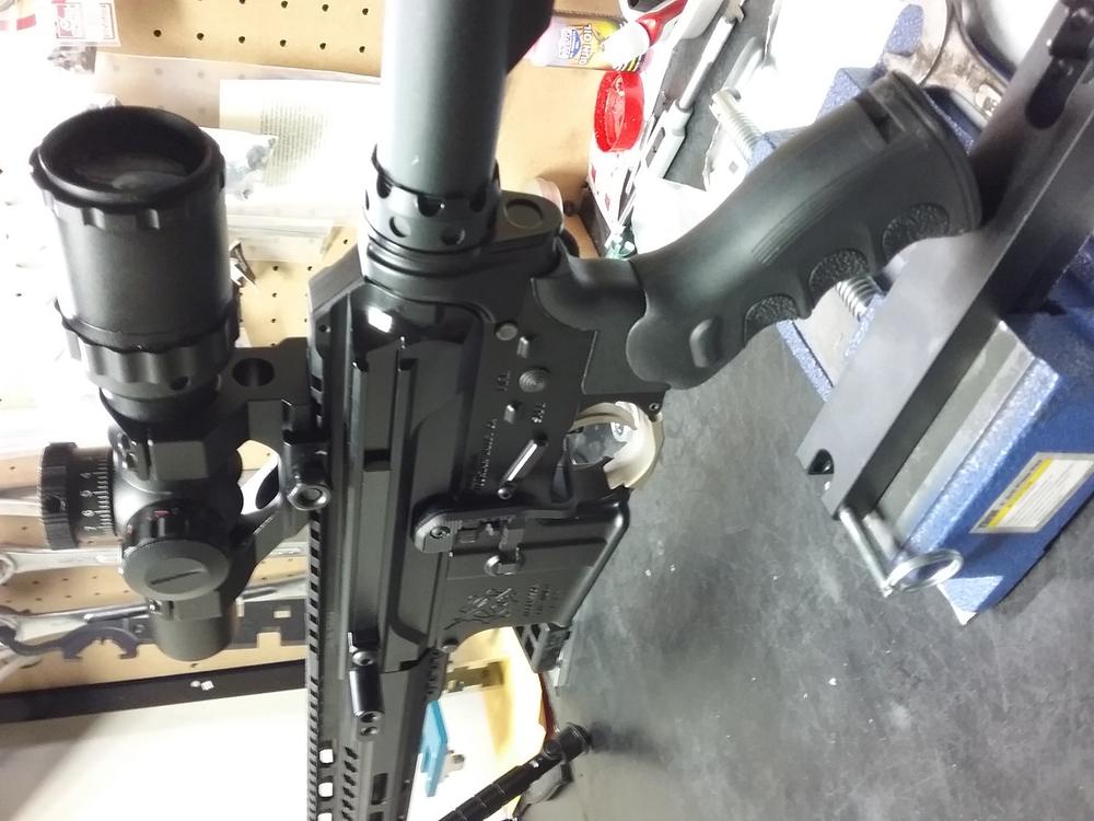 New Frontier Billet C-4 Side Charging Upper Receiver - Customer Photo From Andre Flores