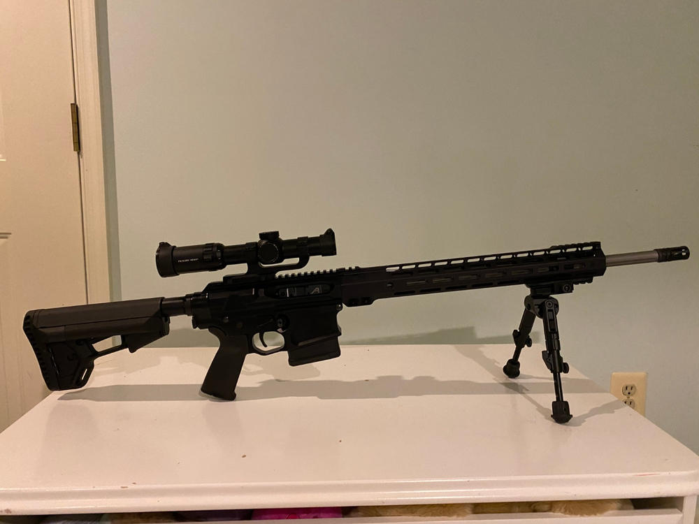 New Frontier Pistol Caliber Billet AR-9/45 Side Charging Upper with LRBHO - Customer Photo From james parker