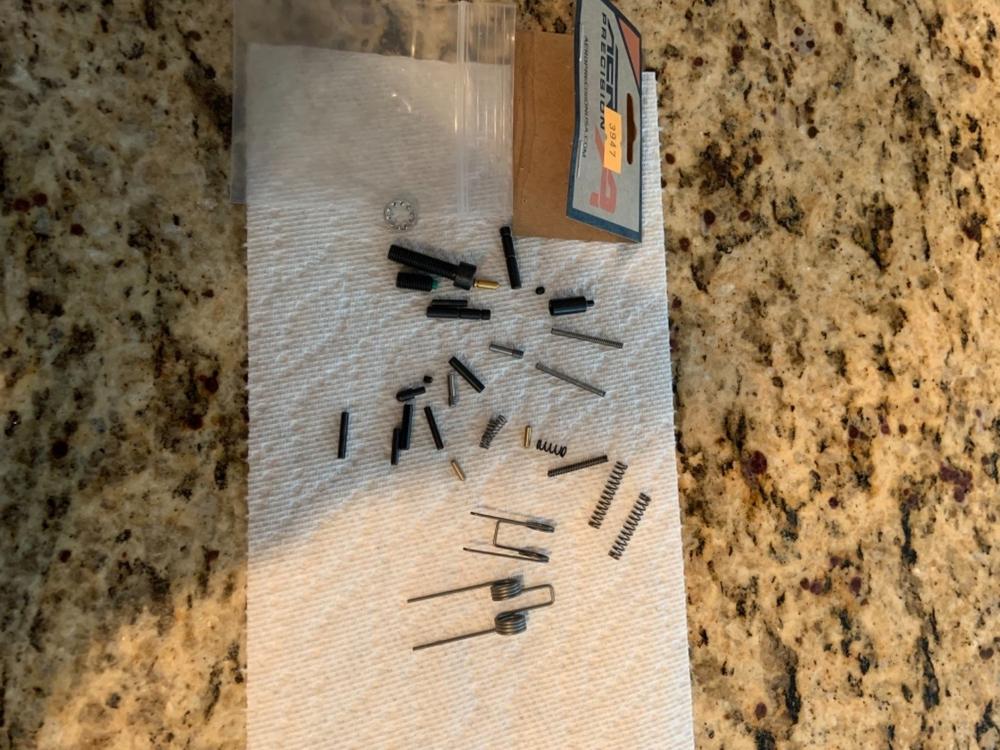 Aero Precision AR15/M4E1 Field Repair Kit - Customer Photo From Jonathan Kurzinger