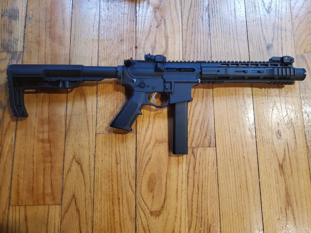 Dirty Bird PCC (9mm / .45)  Receiver Extension / Buffer Kit - Customer Photo From Anthony Vitti