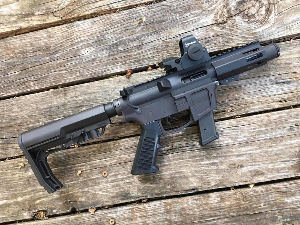 Dirty Bird PCC (9mm / .45)  Receiver Extension / Buffer Kit - Customer Photo From Clinton Walker