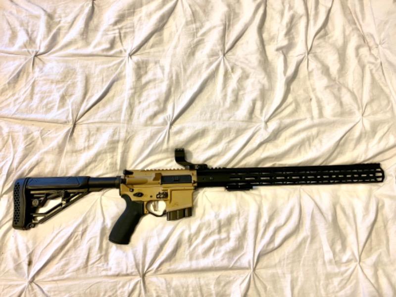 Aero Precision AR-15 Stripped Upper Receiver - FDE - Customer Photo From Randall Vanover