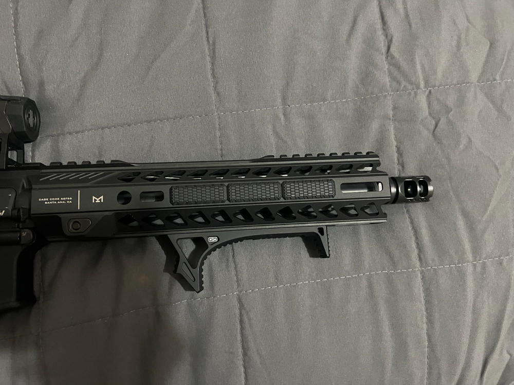 Strike Industries Strike Rail M-LOK Handguard - 10", Black - Customer Photo From Eric Garcia