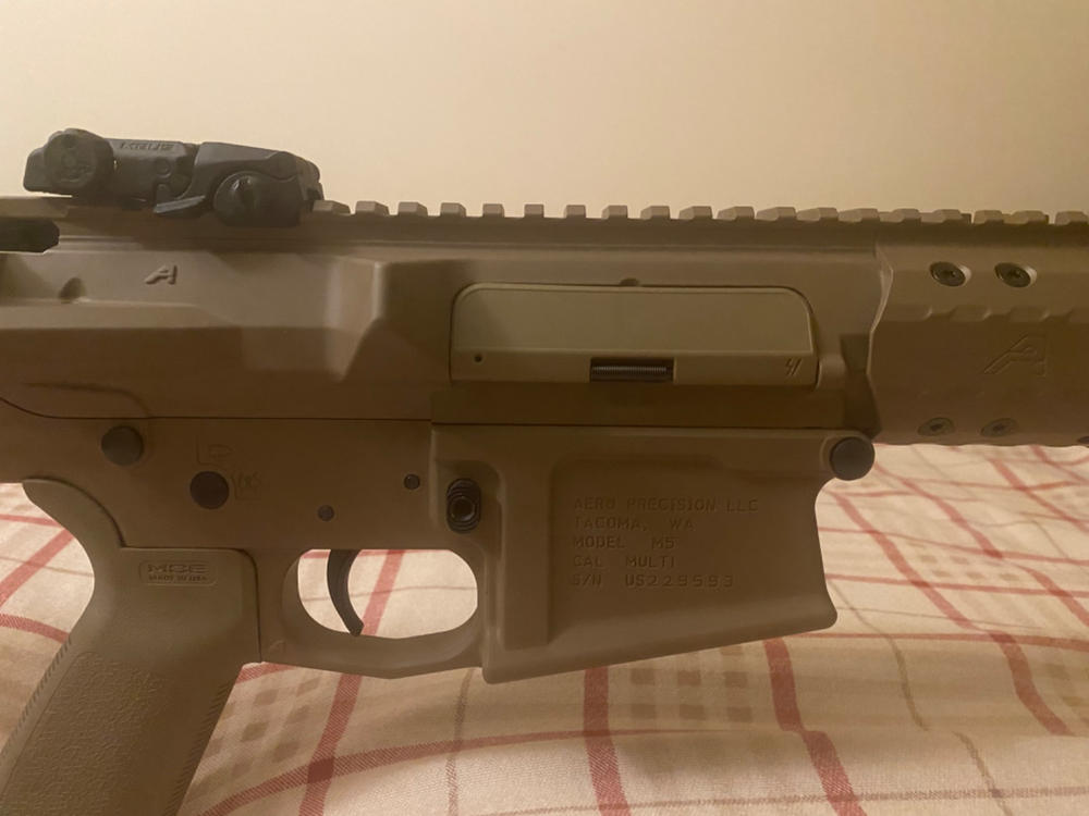 Strike Industries Ultimate Dust Cover Standard for .308 - FDE - Customer Photo From Anthony S Barton