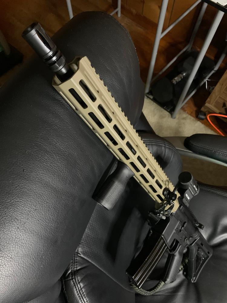 NBS 16" 5.56 Gov / SOCOM Midlength M-LOK Upper Assembly - Customer Photo From Mike S.