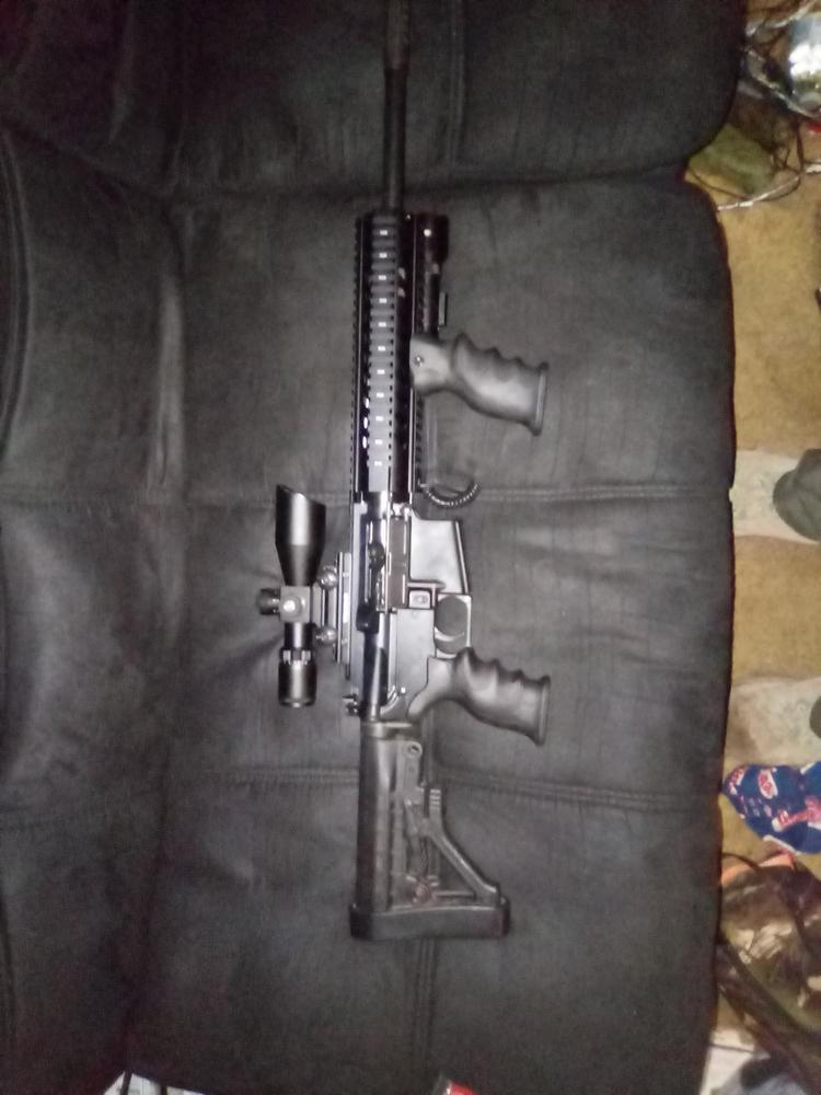 Presma Picatinny Quad Rail - 10" - Customer Photo From Gary Welch