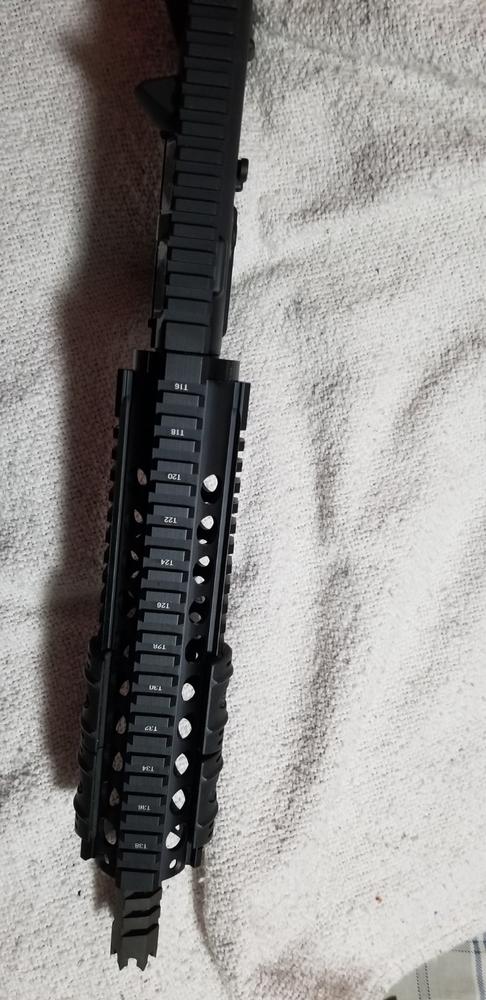 Presma Picatinny Quad Rail - 10" - Customer Photo From Andy Ybarra