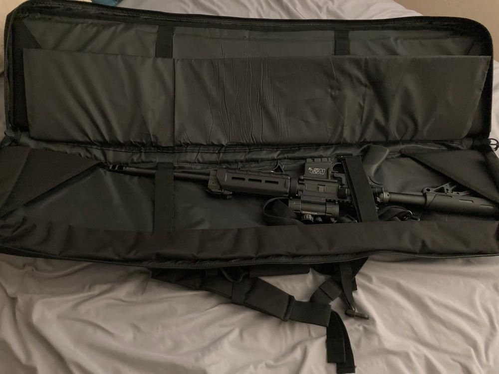 Presma 46" Rifle Case - Black - Customer Photo From Benjamin Bottomley